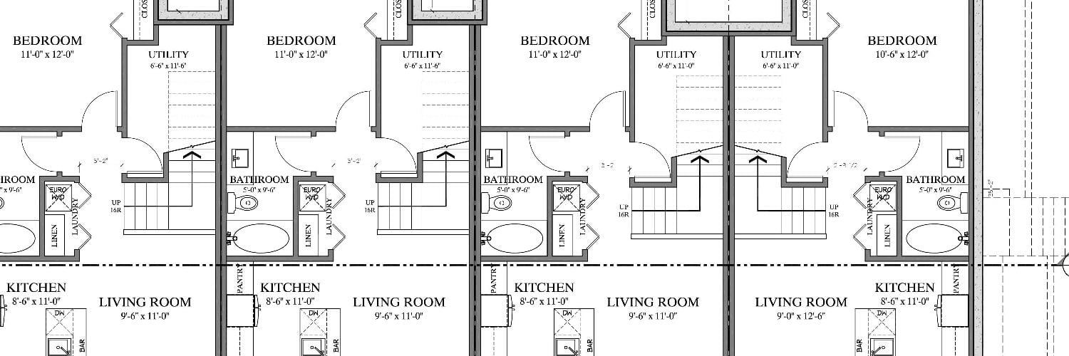 5-Unit Row Housing Infill